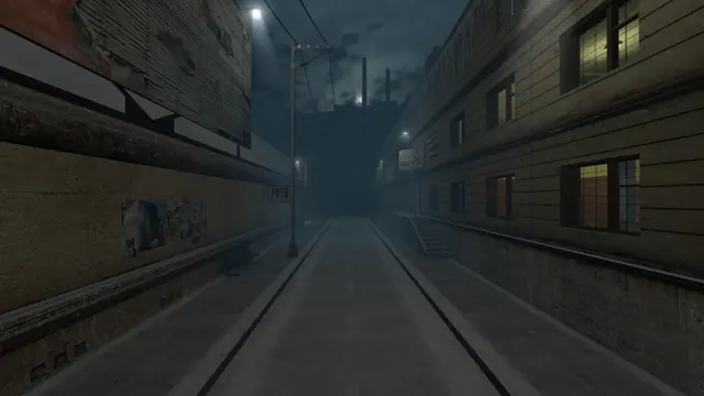 Ночной город — COLLIDE HL2 RP, город C79
